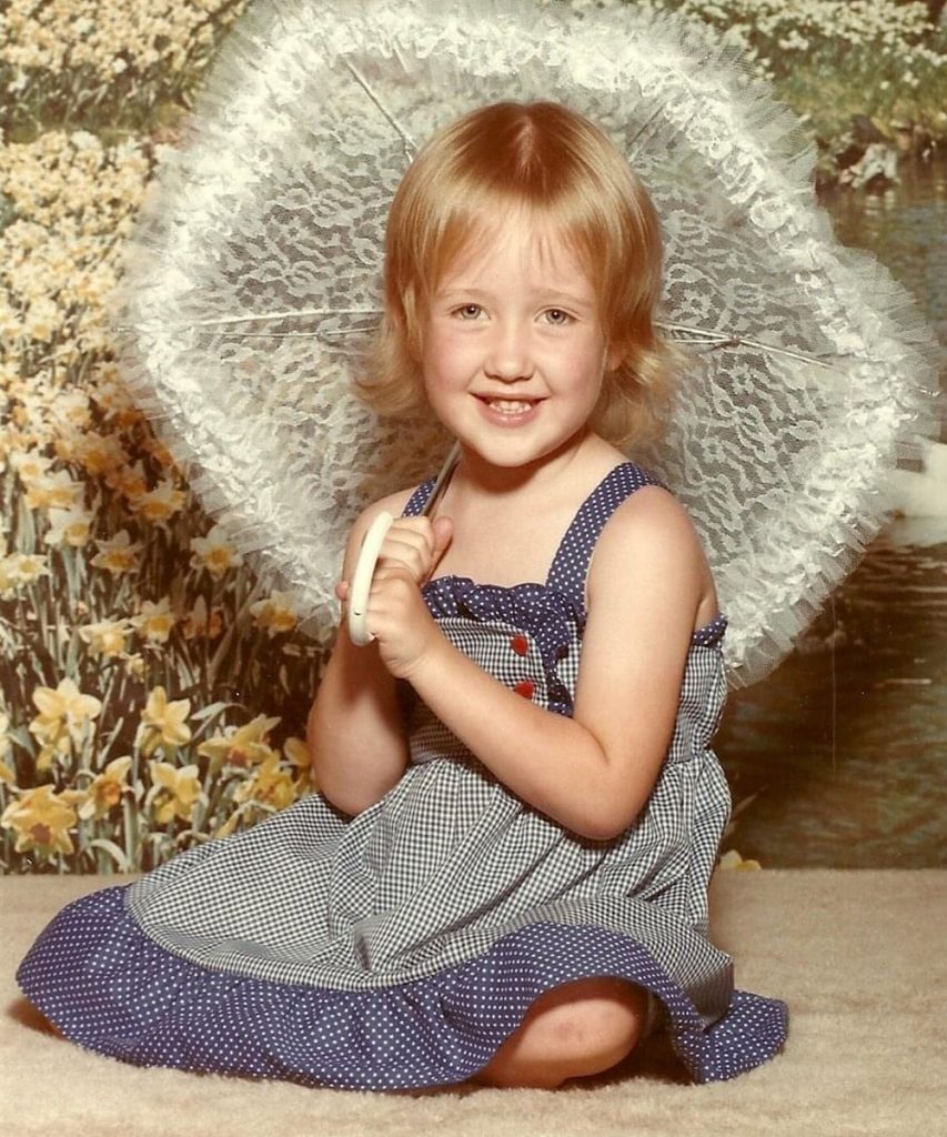 Lesley childhood