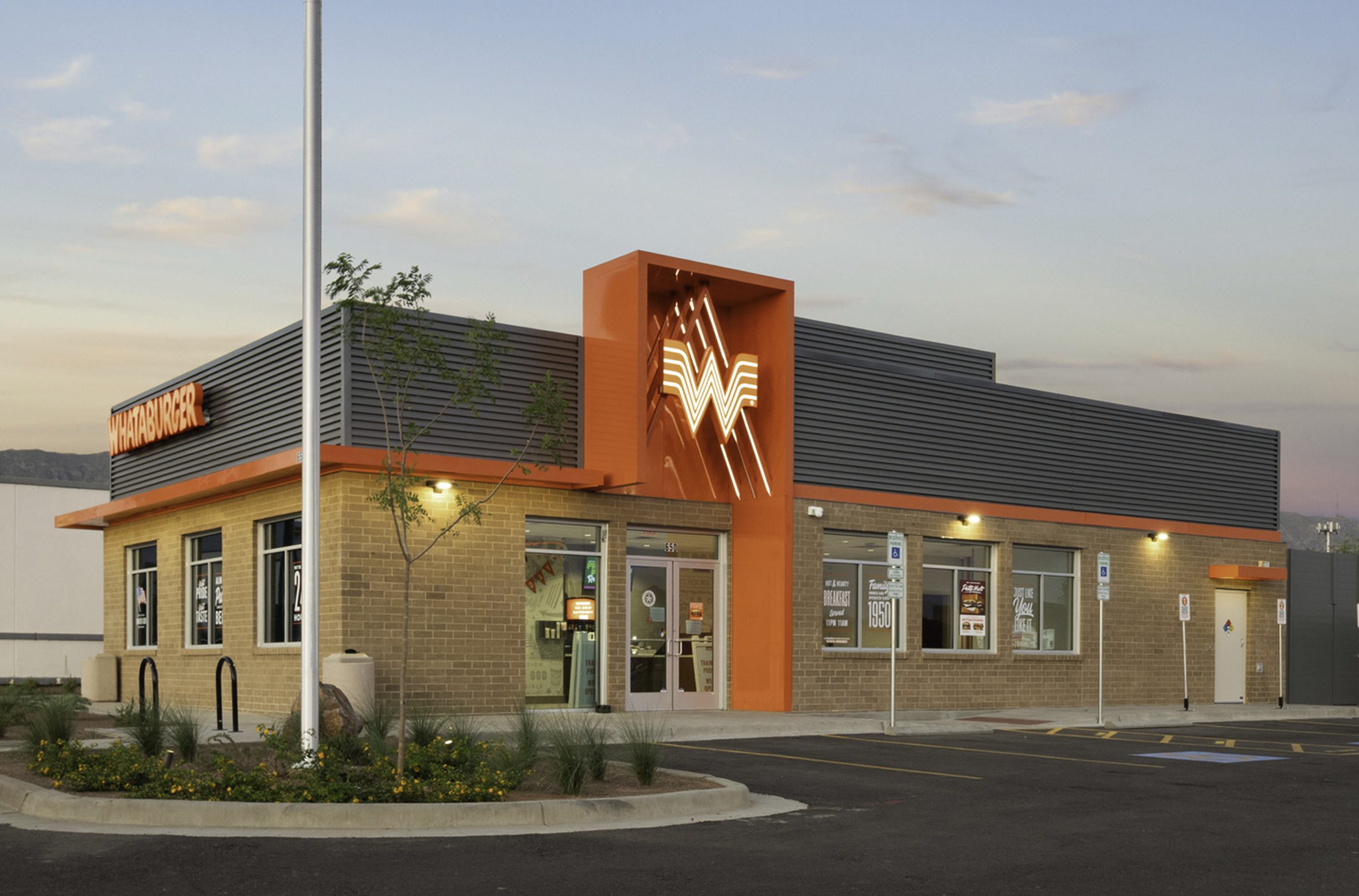 night reflections on city canal waterway in The Woodlands Texas